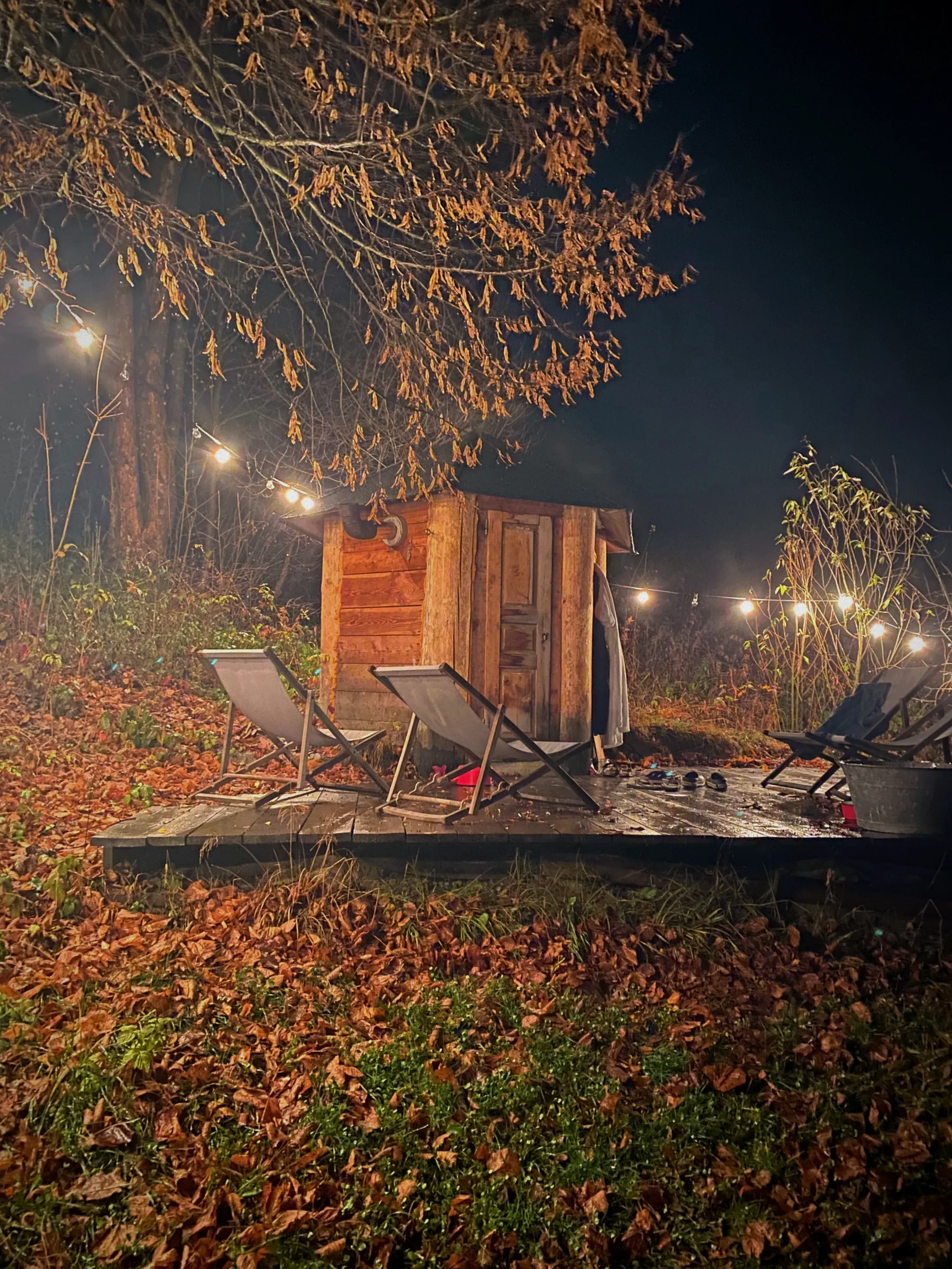 Kąpiel ziołowa przy świeczkach